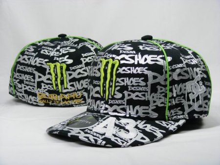 DC Shoes Monster Energy Ken Block Fitted Hat CODE 001 | Shopper 
